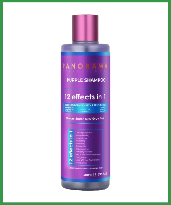 بانوراما بربل شامبو لتثبيت الصبغة 400 مل